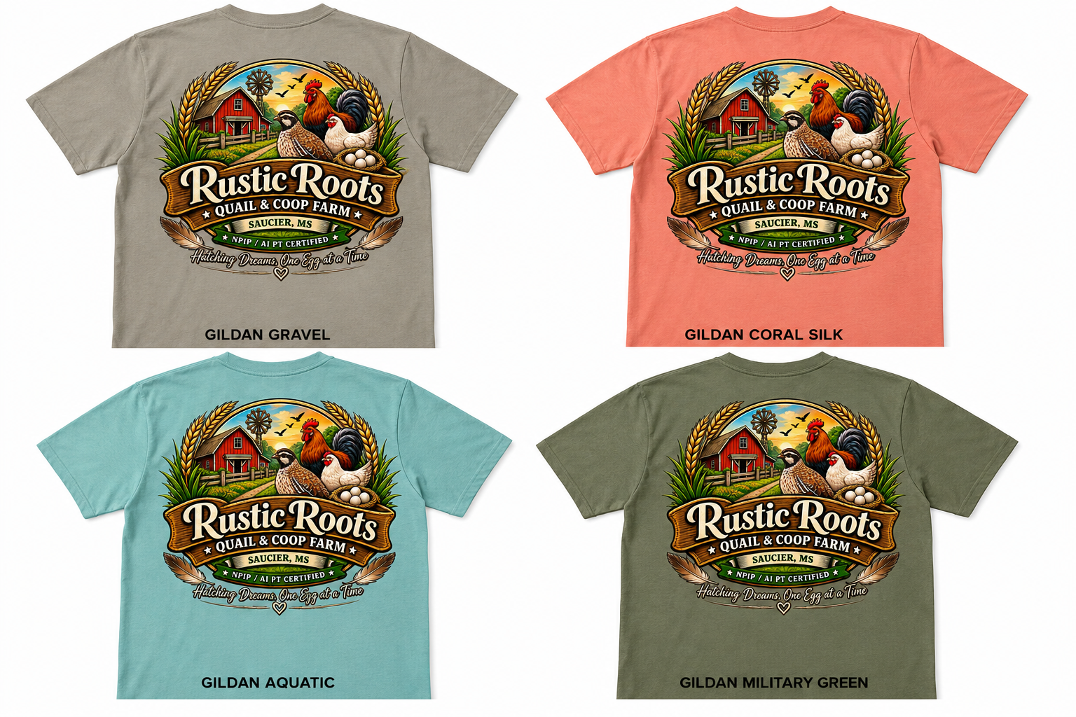 Rustic Roots Farm T-Shirt
