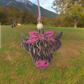 Highland Cow Scented Car Freshie
