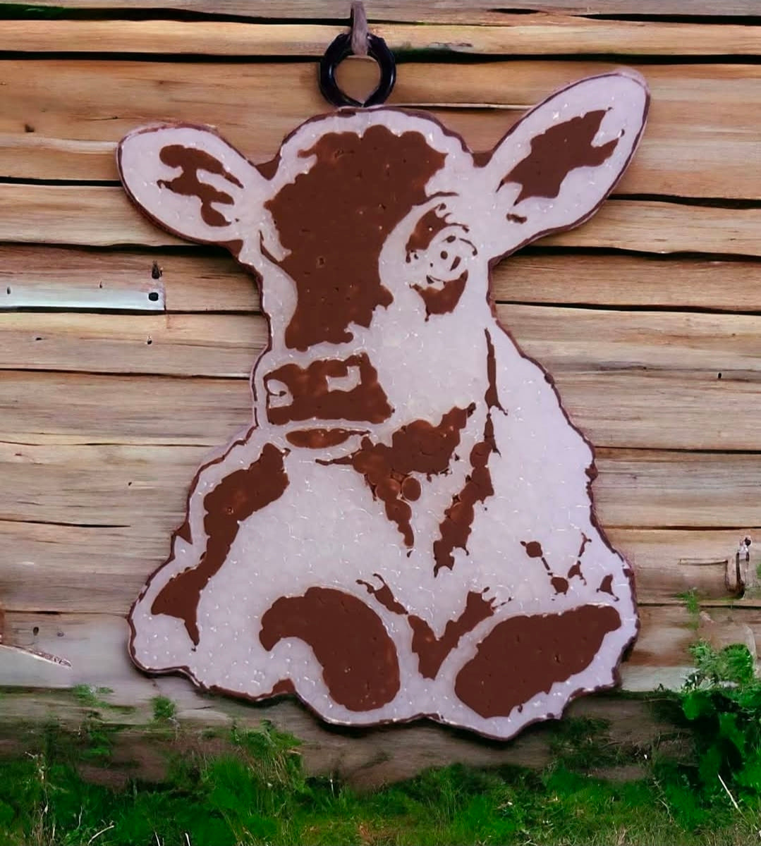 Baby Calf Car Freshie