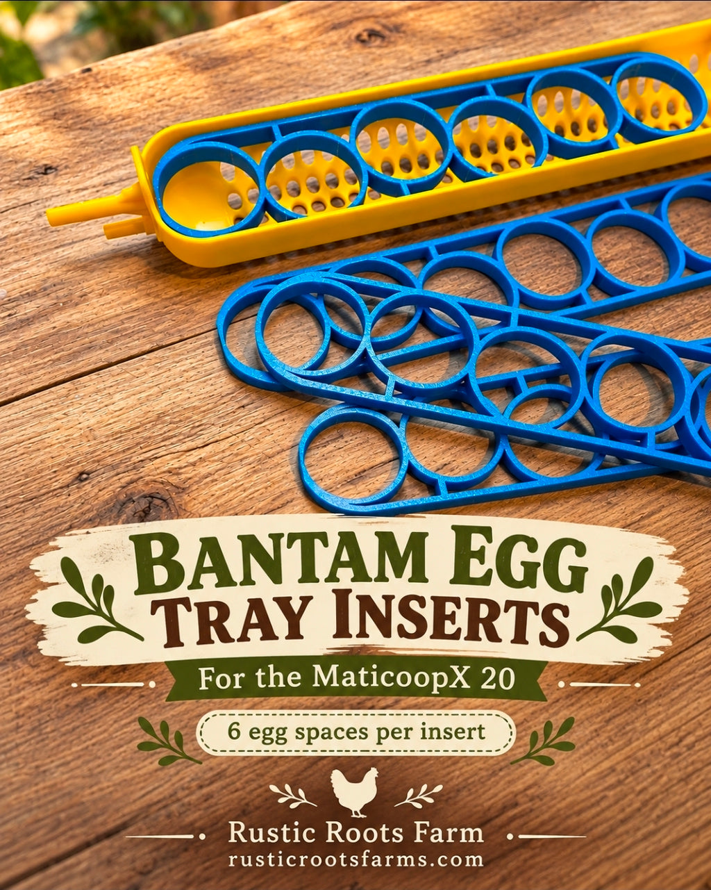MaticoopX 20 "Bantam" Egg Tray Holder