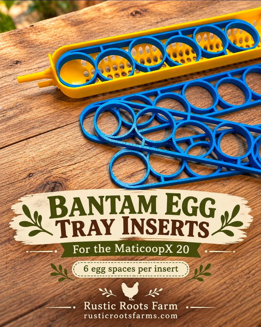 MaticoopX 20 "Bantam" Egg Tray Holder