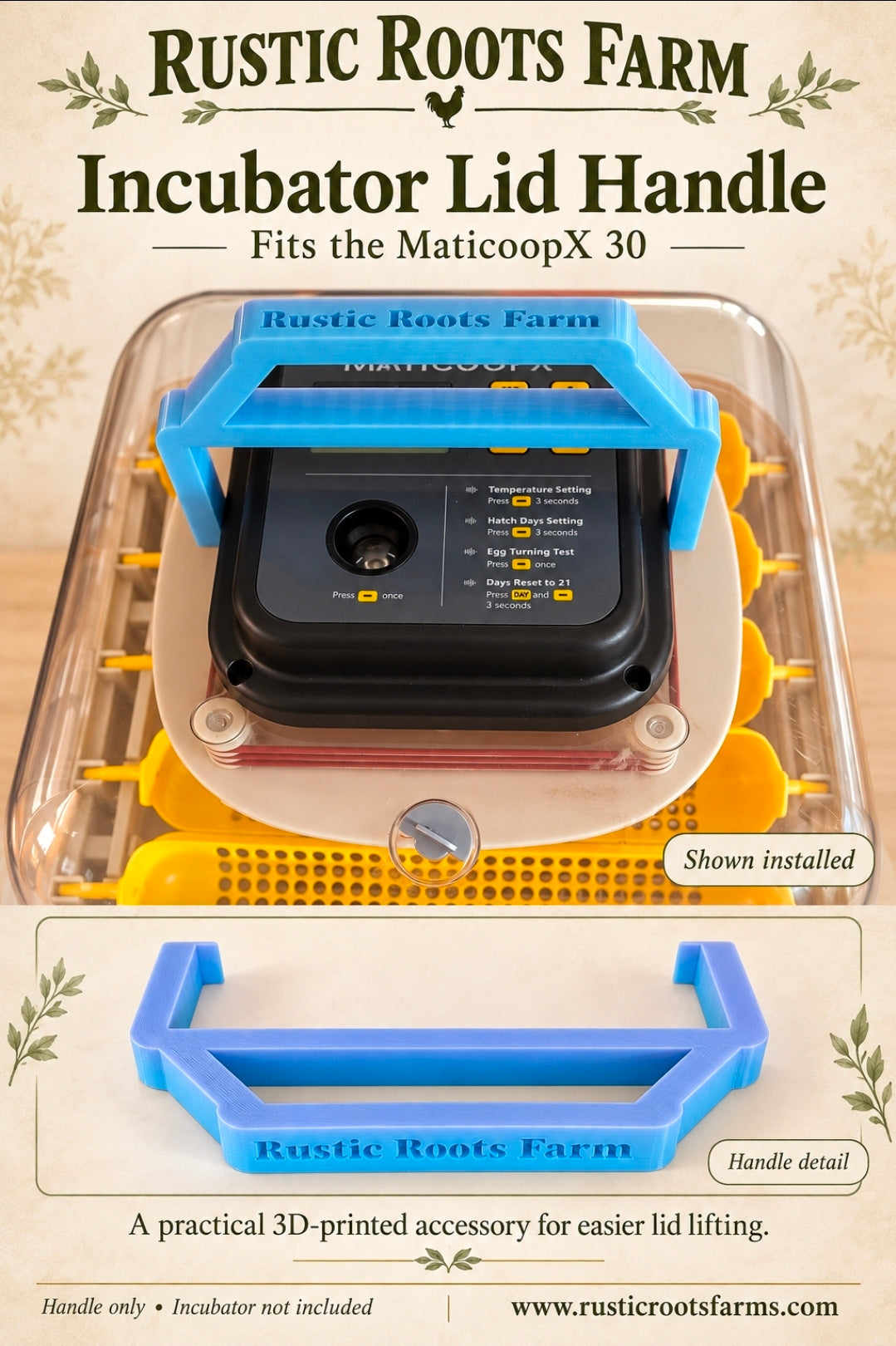 MaticoopX 30 Lid Handle