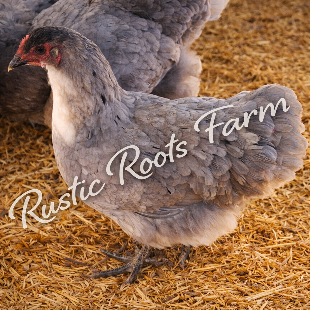 Blue Black Splash Jersey Giants Hatching Eggs - Half Dozen