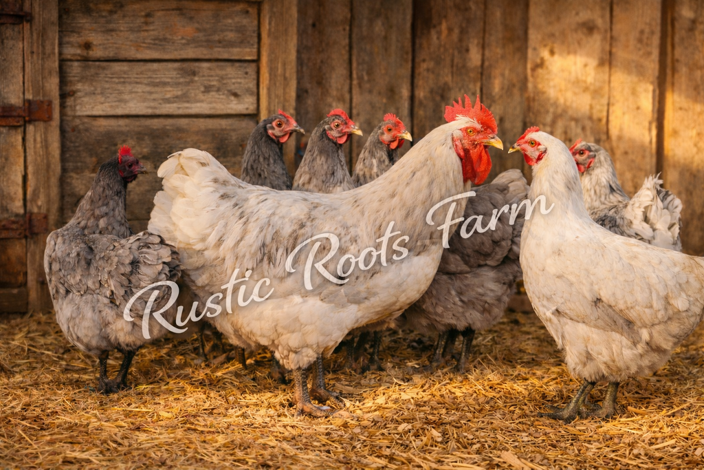Blue Black Splash Jersey Giants Hatching Eggs - Half Dozen