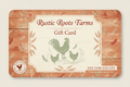 Rustic Roots Farms Gift Card