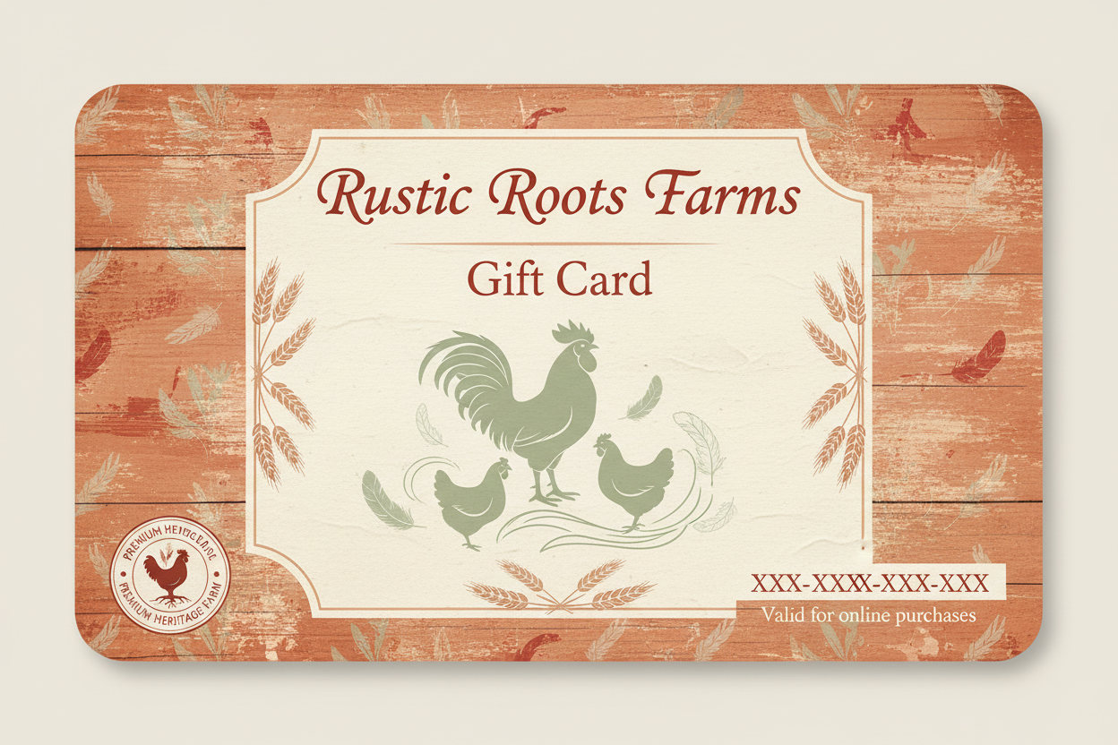 Rustic Roots Farms Gift Card